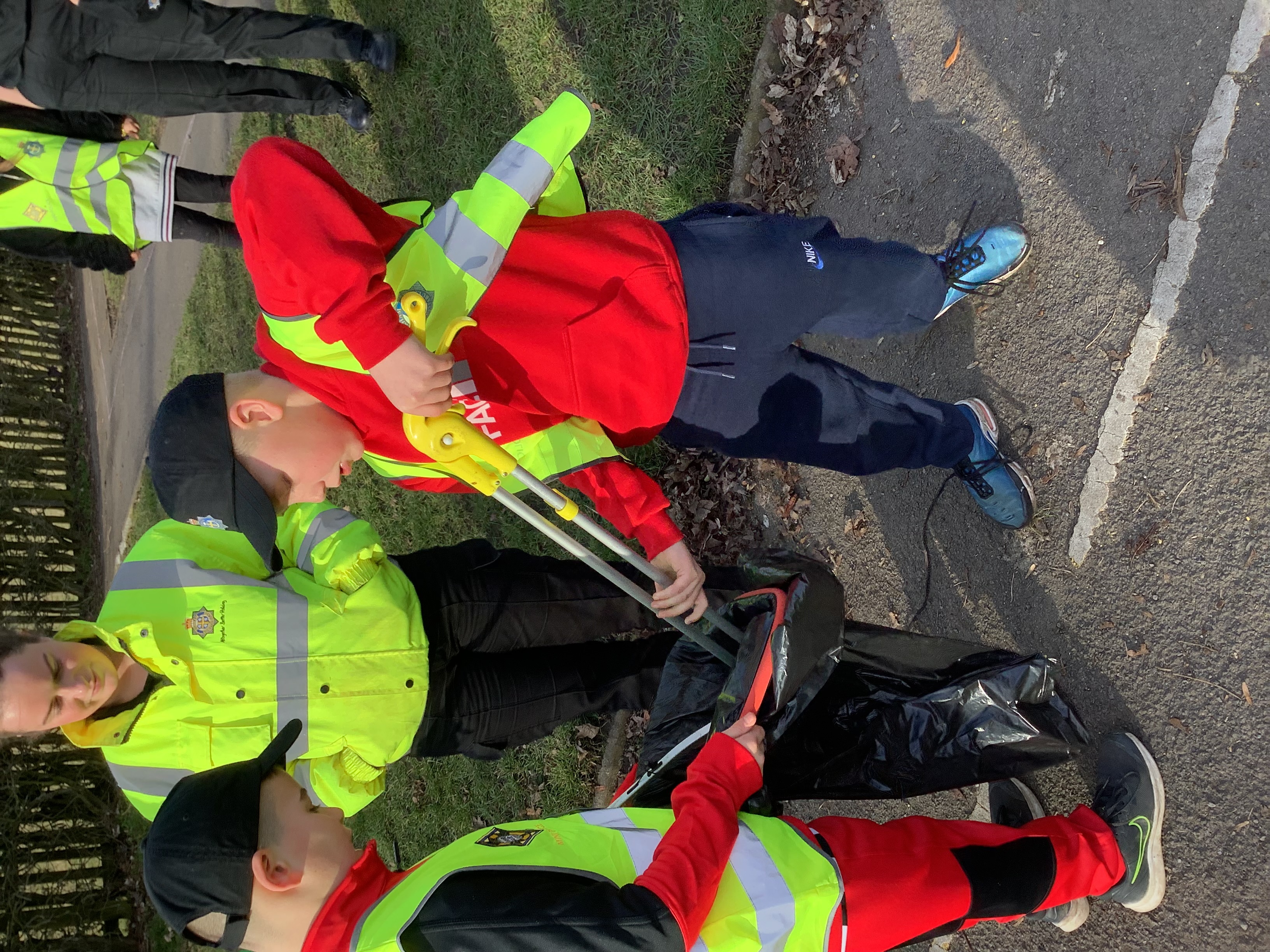 Peases West Mini Police Litter Pick
